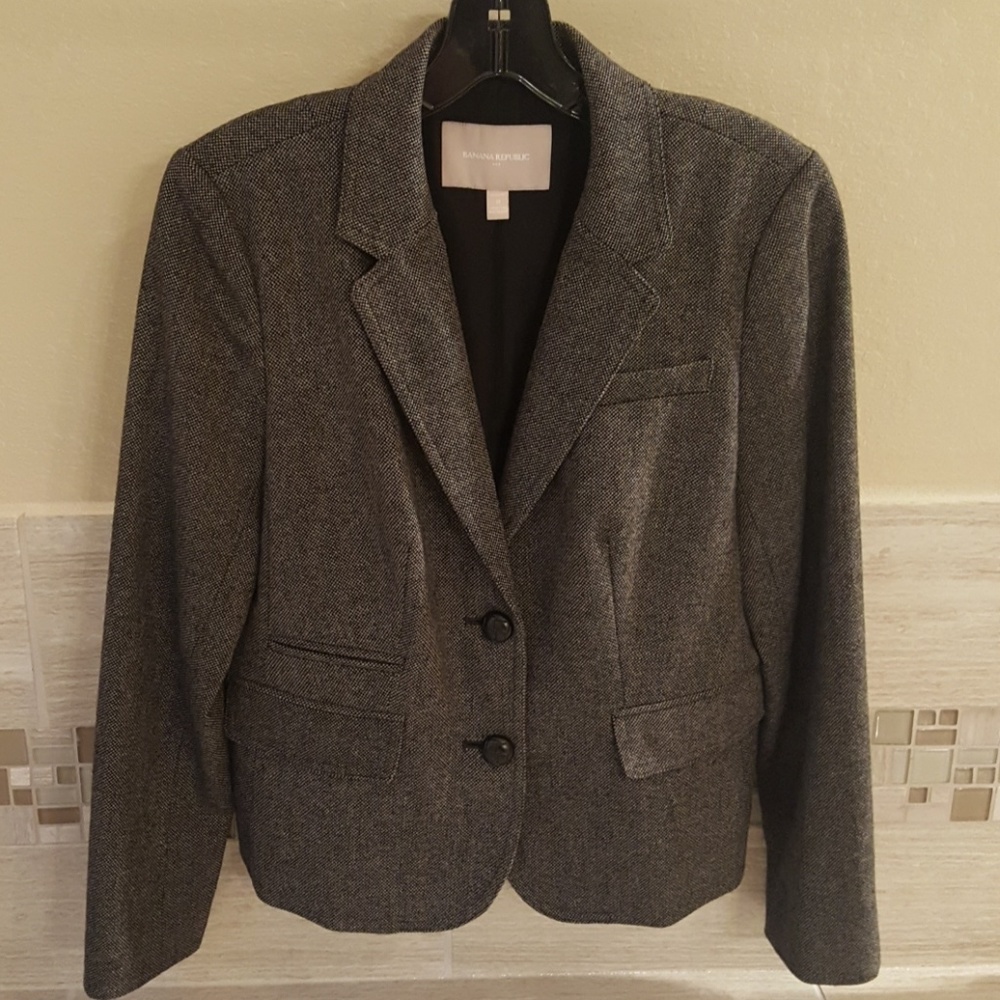 NWOT Banana Republic Tweed Blazer